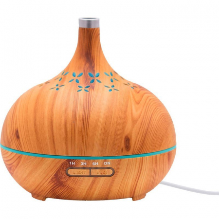 Umidificator cu Ultrasunete, 400 ml, Aroma Difuzor, Alimentare Priza [3]