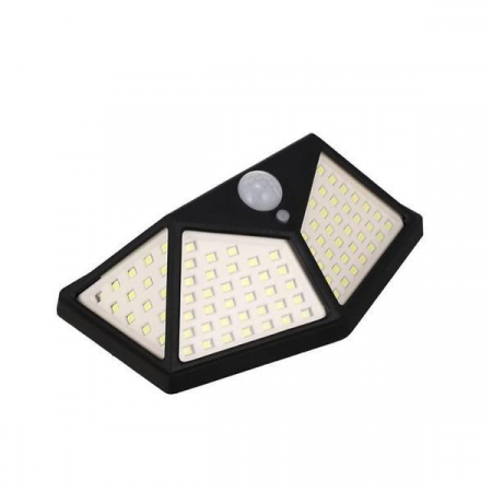 Lampa Solara cu Senzor De Miscare 100 x LED Reflection Vision, 600LM , 120 Grade, Baterie 1800 mAh, Waterproof [2]