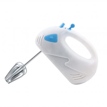 Mixer de Mana cu 4 Accesorii, Jubake , 7 viteze , Alb + Albastru [5]