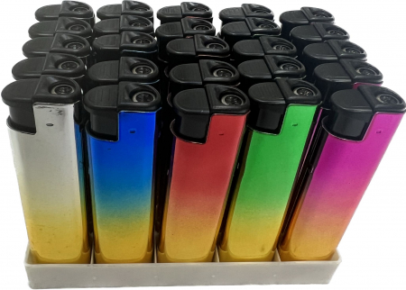 Articole Bucatarie - Set 20 de Brichete Anti-Vant, 4 Culori Degrade + Cadou 5 Bucati , Rainbow Lighter
