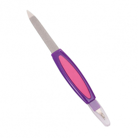 Set de 3 Pile de Unghii 2 in 1 cu Chiureta pentru Indepartarea Cuticulei, 16 cm [3]