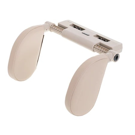 Accesorii Auto - Tetiera auto pentru cap si gat, reglabila, 26x22x23 cm, crem