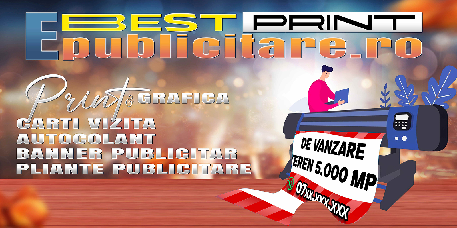 Tablouri, print & Grafica publicitara