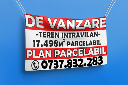 Publicitare - Banner "DE VANZARE"
