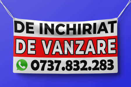 Publicitare - Banner "SPATII DE INCHIRIAT"