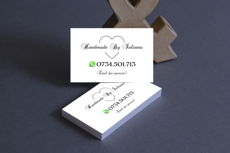 Cărți de vizită - Cărţi de vizită personalizate - Handmade