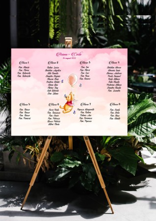 Lista pentru invitați Winnie the Pooh