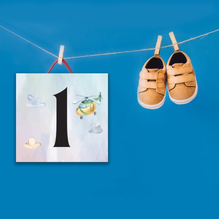 Număr masă, model "Airplanes"