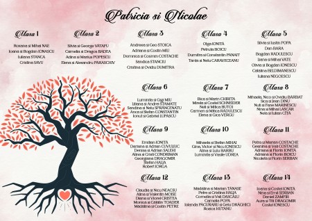 Lista pentru invitați Pink Tree [1]