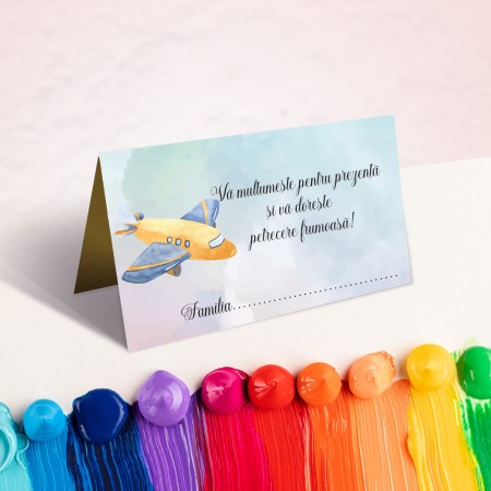 Plic pentru dar, model "Airplanes"