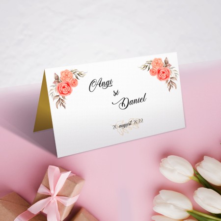 Plic pentru dar, model "Flowers"