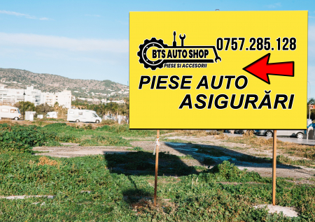 Bannere - Print BANNER publicitar - PIESE AUTO - EXTERIOR