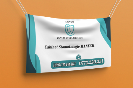 Print BANNER publicitar - Cabinet Stomatologie - EXTERIOR