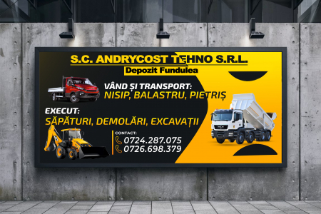 Bannere - Print BANNER publicitar - Vânzare&Transport - EXTERIOR