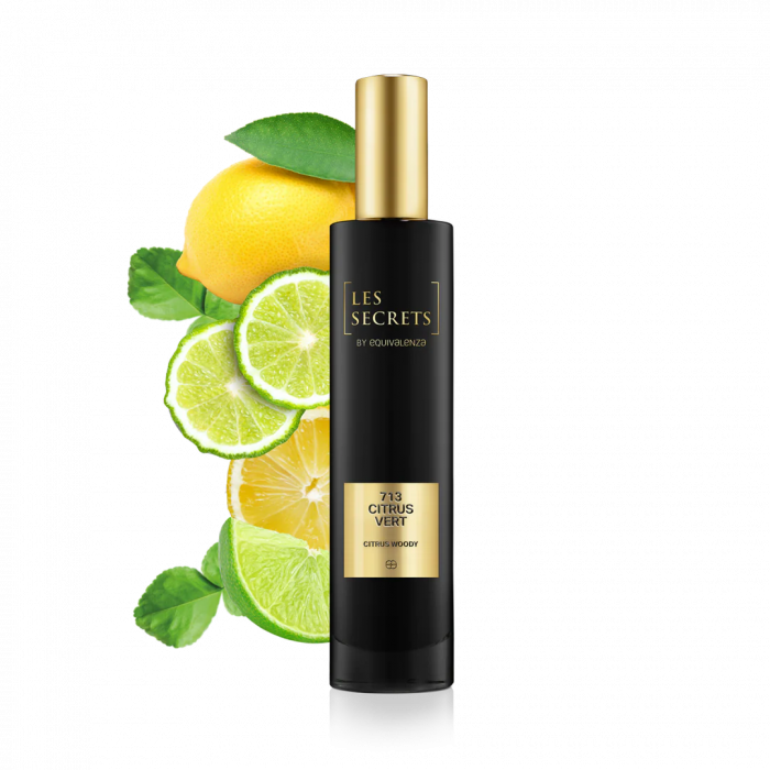 Apa de Parfum Citrus Vert 713 Les Secrets, Unisex, 50 ml
