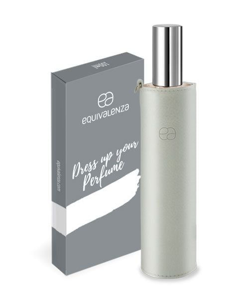 Husa pentru parfum gri, Equivalenza, 50 ml