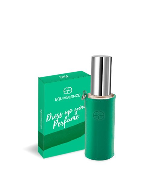 Husa pentru parfum verde, Equivalenza, 30 ml