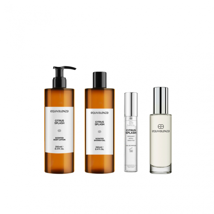 Pachet promo: Apa de Toaleta 233, Barbati, 30 ml + Citrus Splash Gel de dus, 250 ml + Lotiune de corp 250 ml + Parfum 12 ml