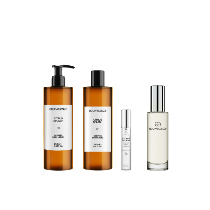 Pachet promo: Apa de Toaleta 233, Barbati, 30 ml + Citrus Splash Gel de dus, 250 ml + Lotiune de corp 250 ml + Parfum 12 ml