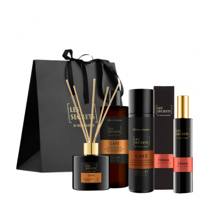 Set cadou luxury Tonka (tonka si ambra) Les Secrets