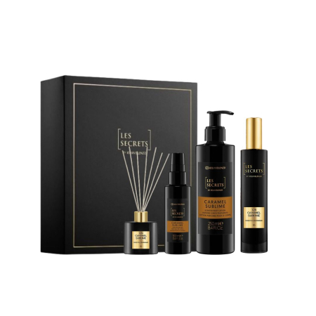peste 200 lei - Set cadou Les Secrets Caramel Sublime 729