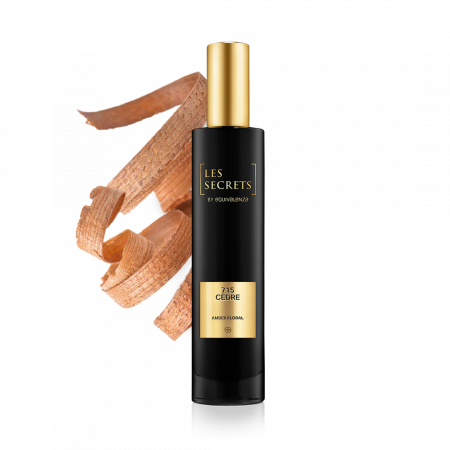 Parfumuri Lemnoase cu Note de Piele - Apa de Parfum Cedre 715 Les Secrets, Unisex, 100 ml