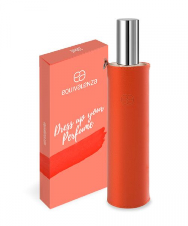 Parfumuri femei - Husa pentru parfum portocalie, 100 ml