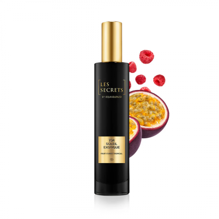 Parfumuri Florale cu Note Citrice - NOU! Apa de Parfum Soleil Exotique 734 Les Secrets, Unisex, 100 ml