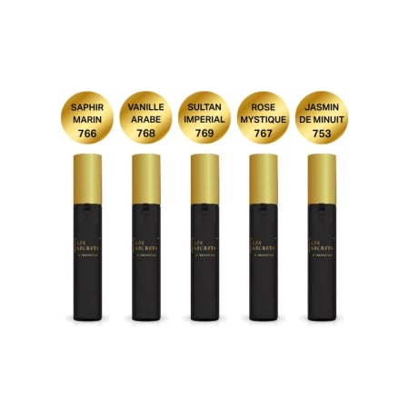 50-100 lei - Pachet Discovery, Arab, Apa de Parfum  5 x 12ml: Saphir Marin 766 , Vanille Arabe 768 , Sultan Imperial 769, Rose Mystique 767  si Jasmin de Minuit 753