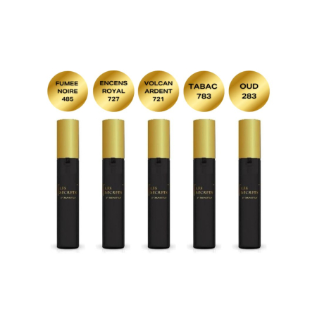 50-100 lei - Pachet Discovery, Lemnos, Apa de Parfum  5 x 12ml: Fumee Noire 485 , Ences Royale 727, Volcan Ardent 721, Tabac 783 si Oud 283