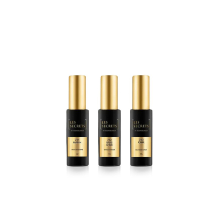 100-200 lei - Pachet Promo: Apa de Parfum Marin 711 Les Secrets, Unisex, 30 ml + Apa de Parfum Bois D'Or 712 Les Secrets, Unisex, 30 ml + Apa de Parfum Cuir 383 Les Secrets, Unisex, 30 ml