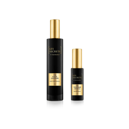 100-200 lei - Pachet Promo: Apa de Parfum Soleil Eqotique 734 Les Secrets, Unisex, 100 ml + Apa de Parfum Tropique Absolu 726 Les Secrets, Unisex, 30 ml