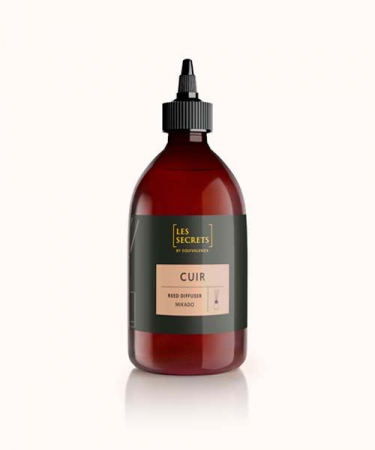 Rezerve parfumuri pentru camera - Rezerva parfum camera Cuir (piele si piper roz), Equivalenza, 500 ml