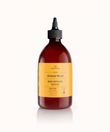 Rezerve parfumuri pentru camera - Rezerva parfum camera Oriental Wood (cedar si tonka), Equivalenza, 500 ml