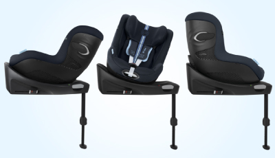 Scaun auto rotativ Cybex Sirona Gi i-Size Lava Grey - nivel de siguranta