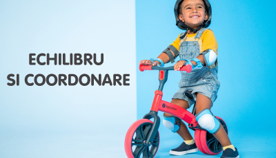 Bicicleta echilibru Yvolution Y Velo Junior Red - Echilibru si coordonare