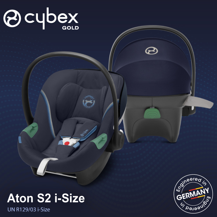 Scaun Auto Cybex Aton S2 i-Size Autumn Gold - omologare I-Size