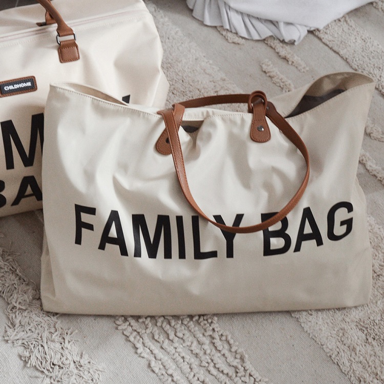 Geanta Childhome Family Bag Alb