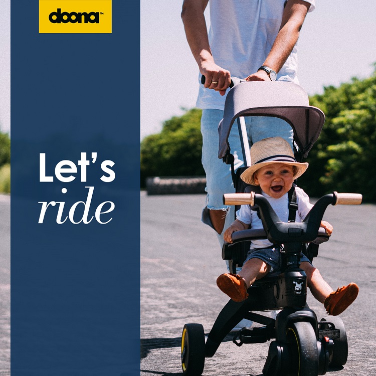 Tricicleta Doona Liki Trike S3 Royal Blue