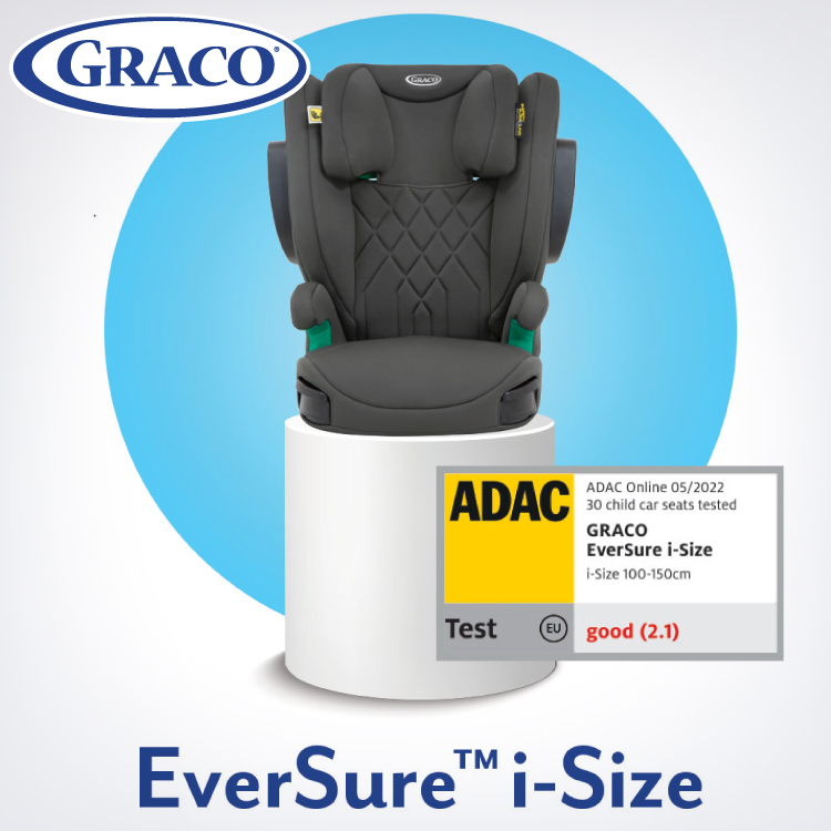 Scaun auto Graco EverSure i-Size - testat ADAC