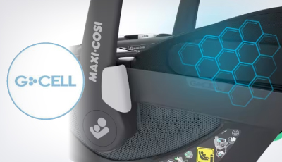 Scoica auto Maxi-Cosi Pebble 360 Essential Grey - Siguranta suplimentara G-CELL