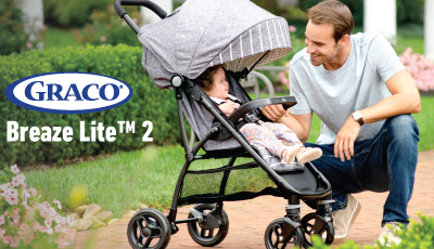 Carucior Graco Breaze Lite 2 Little Adventures - compact si elegant
