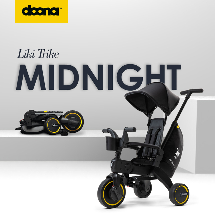 Tricicleta Doona Liki Trike Midnight Edition