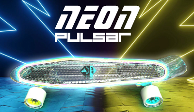 Skateboard Neon Pulsar