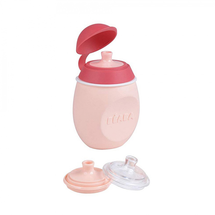 BabySqueez 2 in 1 Beaba Pink