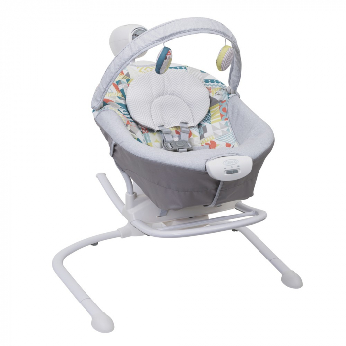 Balansoar 2 in 1 Graco Duet Sway Patchwork