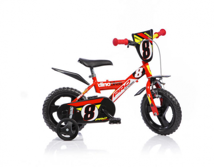 Bicicleta 123 GLN Dino Bikes 12 inch La plimbare imagine 2022