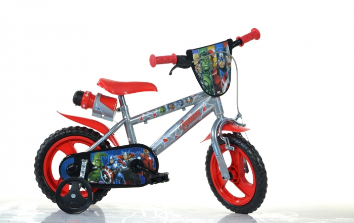 Bicicleta Avengers Dino Bikes 412UL-AV 12 inch La plimbare imagine 2022