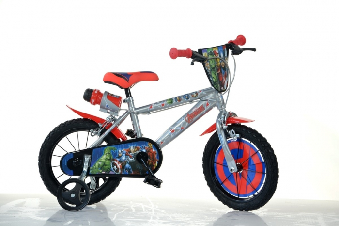 Bicicleta Avengers Dino Bikes16 inch La plimbare imagine 2022