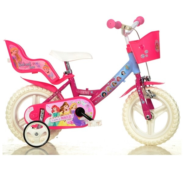 Bicicleta Dino Bikes Princess 12 ,Roz La plimbare imagine 2022
